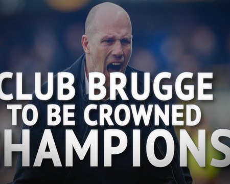 Club Brugge set to be named Belgian champions