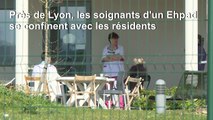 Coronavirus: près de Lyon, les soignants d'un Ehpad confinés avec les résidents