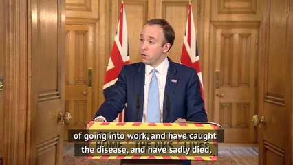 UK Health Minister calls on Premier League players to take wage cut