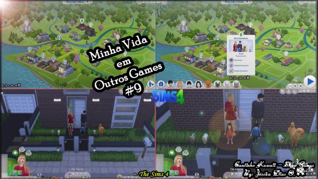 Minha Vida em Outros Jogos #9 - Minha Vida no The Sims 4 (Jéh Dias)