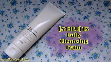 APIEU 18 Daily Cleansing Foam