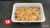 Broccoli and potato gratin / Gratin de brocolis  et pomme de terre