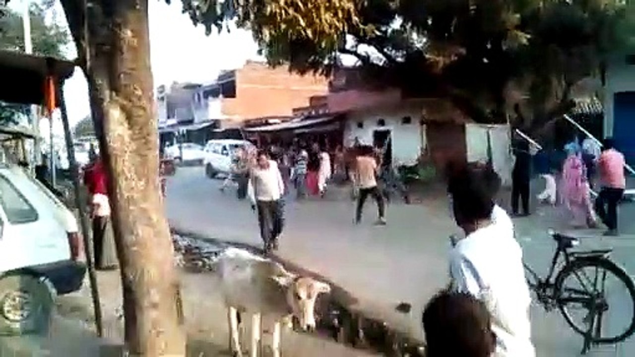 Two parties came face to face in the ground dispute