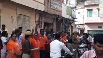 पोलिंग बूथ बना पुलिस छावनी