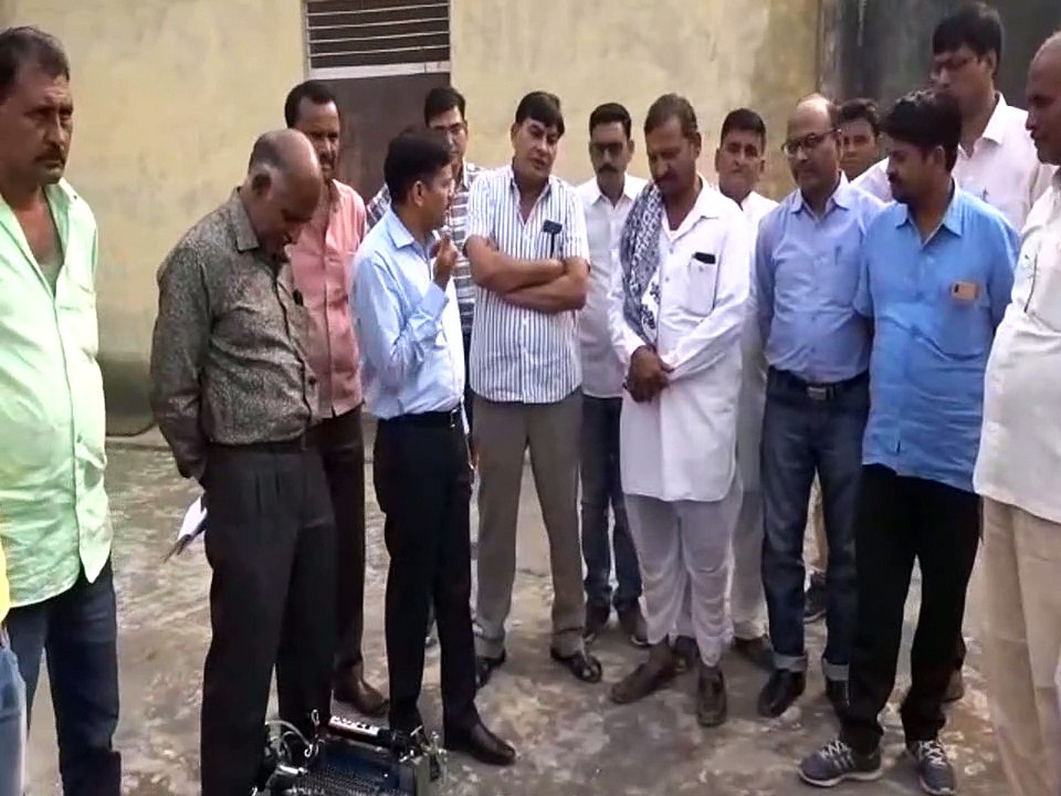 ग्राम पंचायतों को सौंपी फोगिंग मशीनें