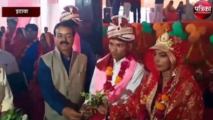 जिला प्रशासन ने कराई 426 जोड़ों की शादी, देखें वीडियो