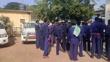 नयागांव घटनाक्रम को लेकर जिले की पुलिस फोर्स तैयार कर रही रणनीति