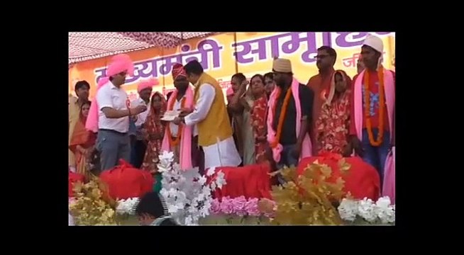 611 couples have mass wedding in Prayagraj