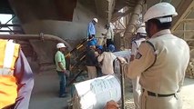 ganja action: Satna police 1 quintal hemp burned in cement factory