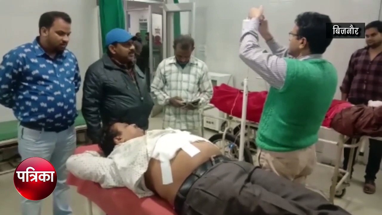 प्लार्इवुड व्यापारी ने फिल्मी स्टाइल में बदमाशों ने गोली मारकर की लूट