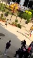 शूटिंग के लिए इंदौर के बिचौली हप्सी पहुंचे विराट, लगी भीड़, बच्चों के साथ खेला क्रिकेट