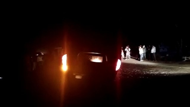 Uncontrolled car overturns