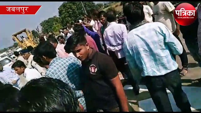 BUS ACCIDENT VIDEO jabalpur to nagpur road madhya pradesh