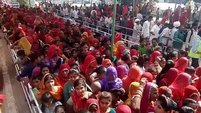 खेड़ में उमड़ा श्रद्धा का ज्वार, सजा हाटा बाजार