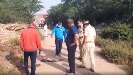 चरखी दादरीः पति का शव आंगन में तो पत्नी की लाश नग्न अवस्था में जोहड़ के पास मिली