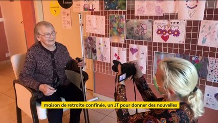 Coronavirus : des résidents d'un EHPAD créent un JT pour donner des nouvelles à leurs proches