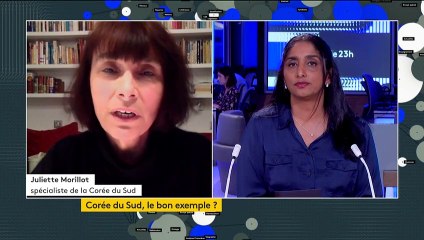 Coronavirus : "La Corée du Sud était préparée", selon Juliette Morillot