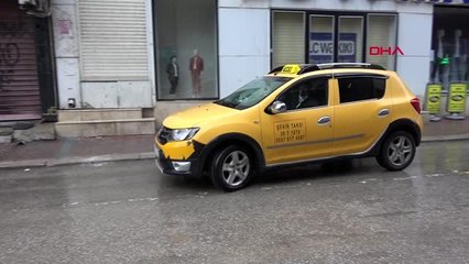 HAKKARİ-Taksiciden brandalı koronavirüs önlemi