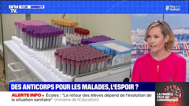 Le transfert d'anticorps pour les malades: un espoir de guérison ?