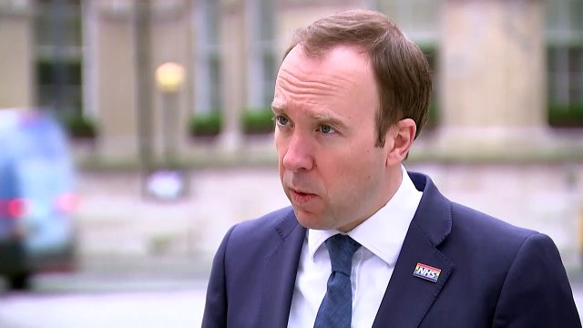 Matt Hancock: 5,000 NHS staff tested for COVID-19