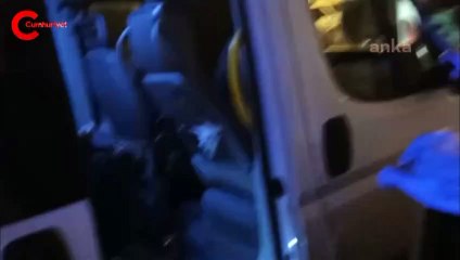 Denetimde servis sürücüsüne ceza yağdı!