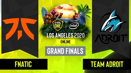 Dota2 -  Team Adroit vs. Fnatic - Game 3 - SEA Playoffs Grand Finals  - ESL One Los Angeles