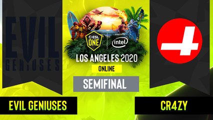 Dota2 -  Evil Geniuses vs. CR4ZY - Game 2 - NA Semifinal  - ESL One Los Angeles