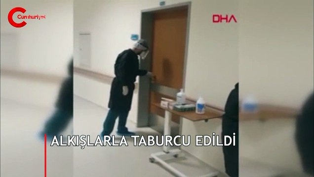 Koronavirüsü yendi! Bu görüntüleri paylaştı
