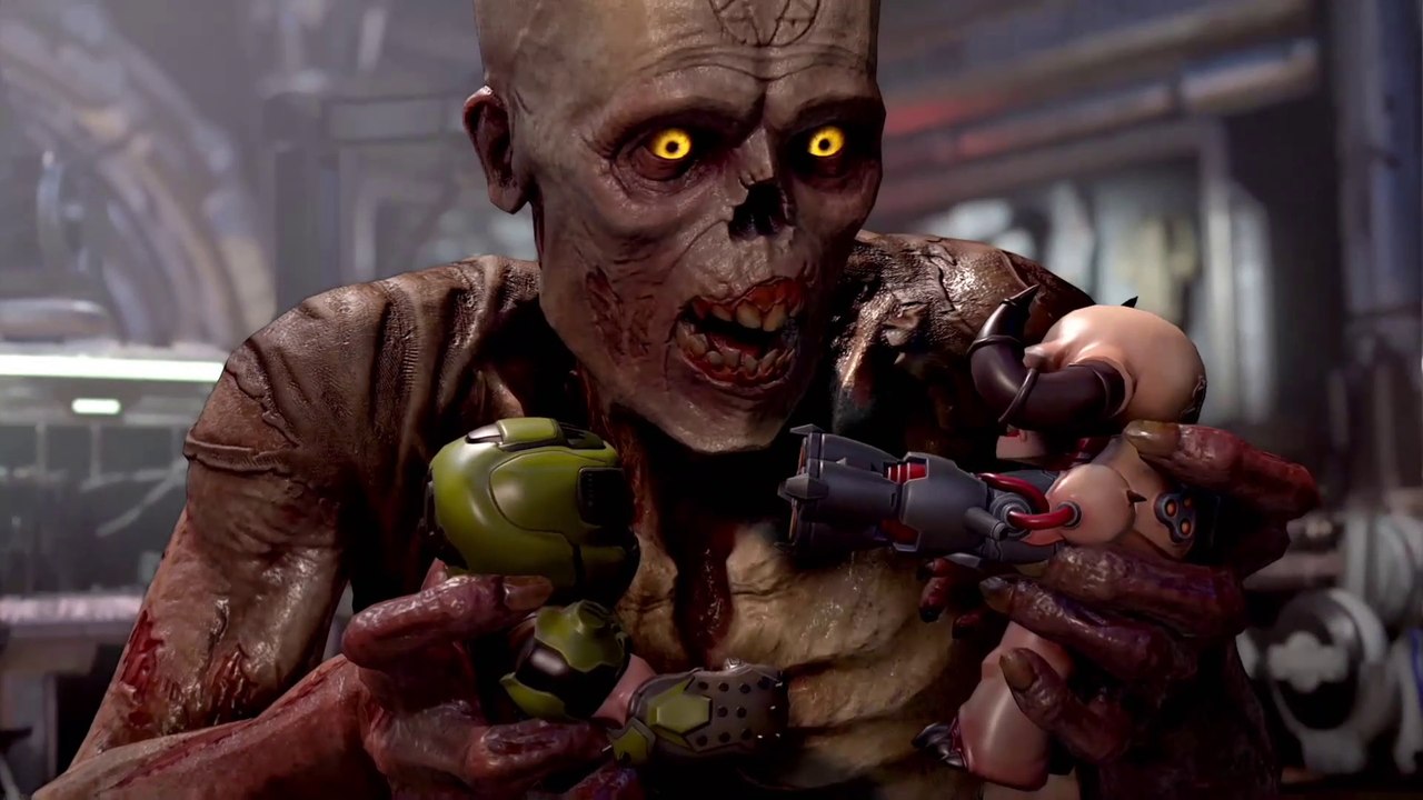 DOOM Eternal | Funny Secret Ending Scene - Post Credits (Xbox 2020)