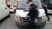 Polisin “dur” ihtarına uymayan şüpheli vurularak yakalandı