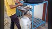 Foot-operated hand washing kiosks installed at railways stations in south India