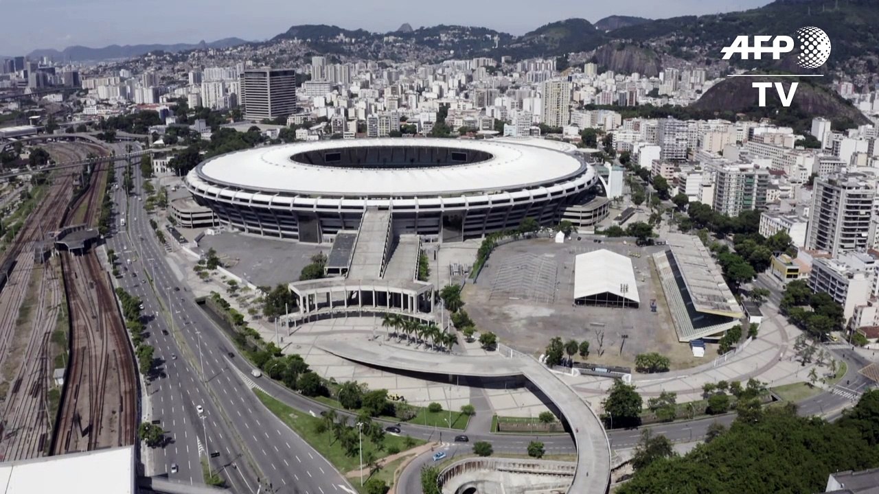 Coronavirus: un hôpital de campagne au stade Maracana de Rio de Janeiro