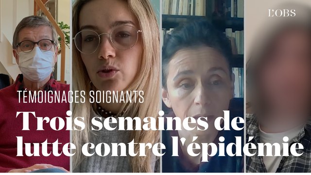 Ces quatre soignants livrent leurs doutes et leurs inquiétudes du quotidien face au coronavirus
