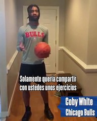 3-3-3 Dribbling Drill with Coby White (Spanish Subtitles)