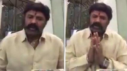 Nandamuri Balakrishna Requests Public To Stay At Home