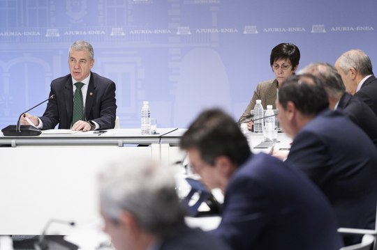 Urkullu, prudente con los datos positivos del coronavirus