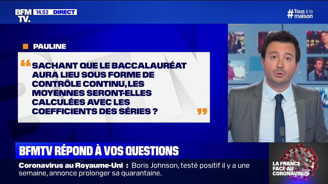 Les moyennes du bac seront-elles calculées en fonction des coefficients des séries ? BFMTV répond à vos questions
