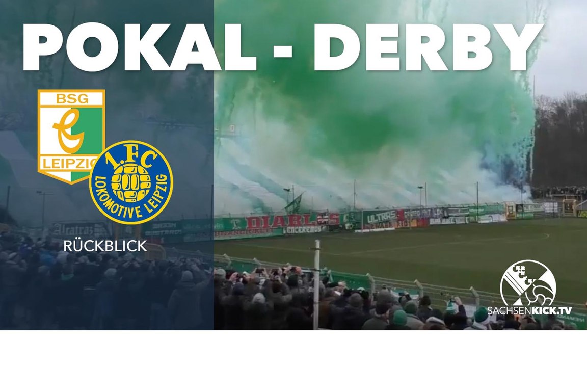 Corona verhindert das Leipzig Derby am Wachende ▶️Wir blicken auf das Pokalspiel 2018 zurück!