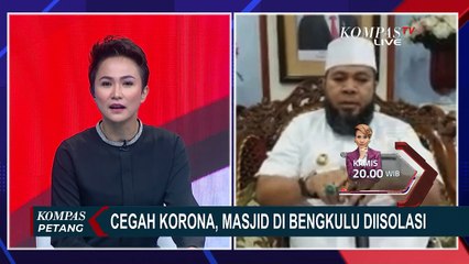 Download Video: Ada Jemaah Positif Corona, Masjid di Bengkulu Diisolasi