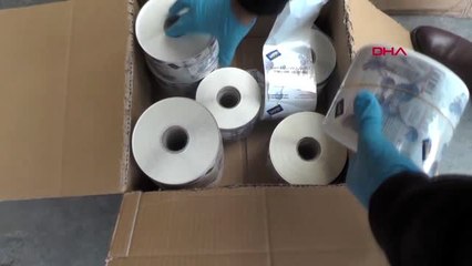 Düzce'de kaçak dezenfektan üreten imalathaneye baskın