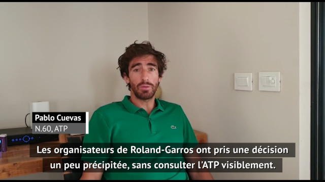 Coronavirus - Cuevas : Roland-Garros ? Une décision égoïste