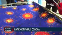 Batik Motif Virus Corona