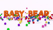 Kids Toy Videos US - 3D BABY BEAR Aprende los colores y las frutas con el microondas mágico  Videos infantiles 3D
