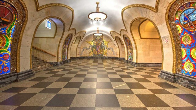 The Moscow Metro Is Offering Virtual Tours of Its Famously Beautiful Subway Stations