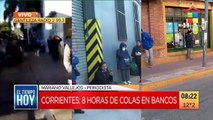 Buenos días América | Largas filas en los bancos para cobrar jubilaciones y AUH