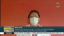 Bolivia: trabajadores médicos en aislamiento para evitar contagios