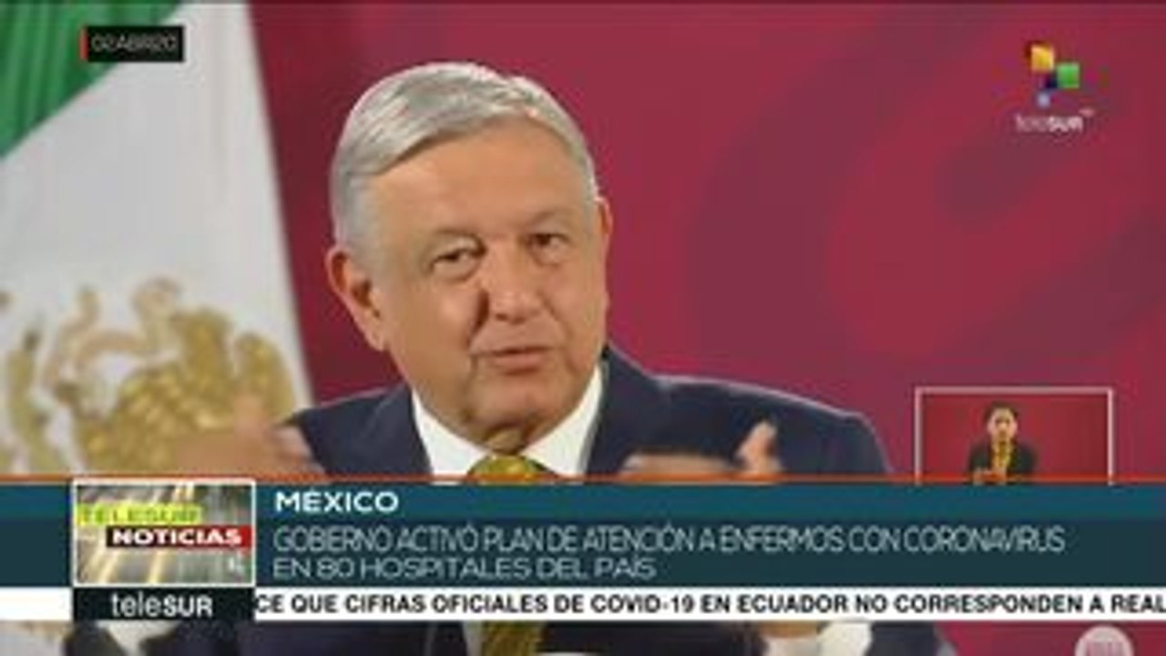 México: gobierno activa plan de atención a enfermos con COVID-19
