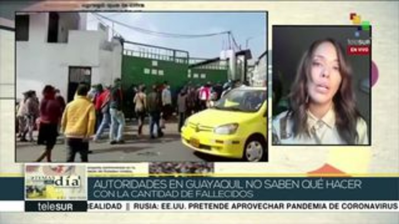 Ecuatorianos critican actuar del gobierno frente crisis por COVID-19