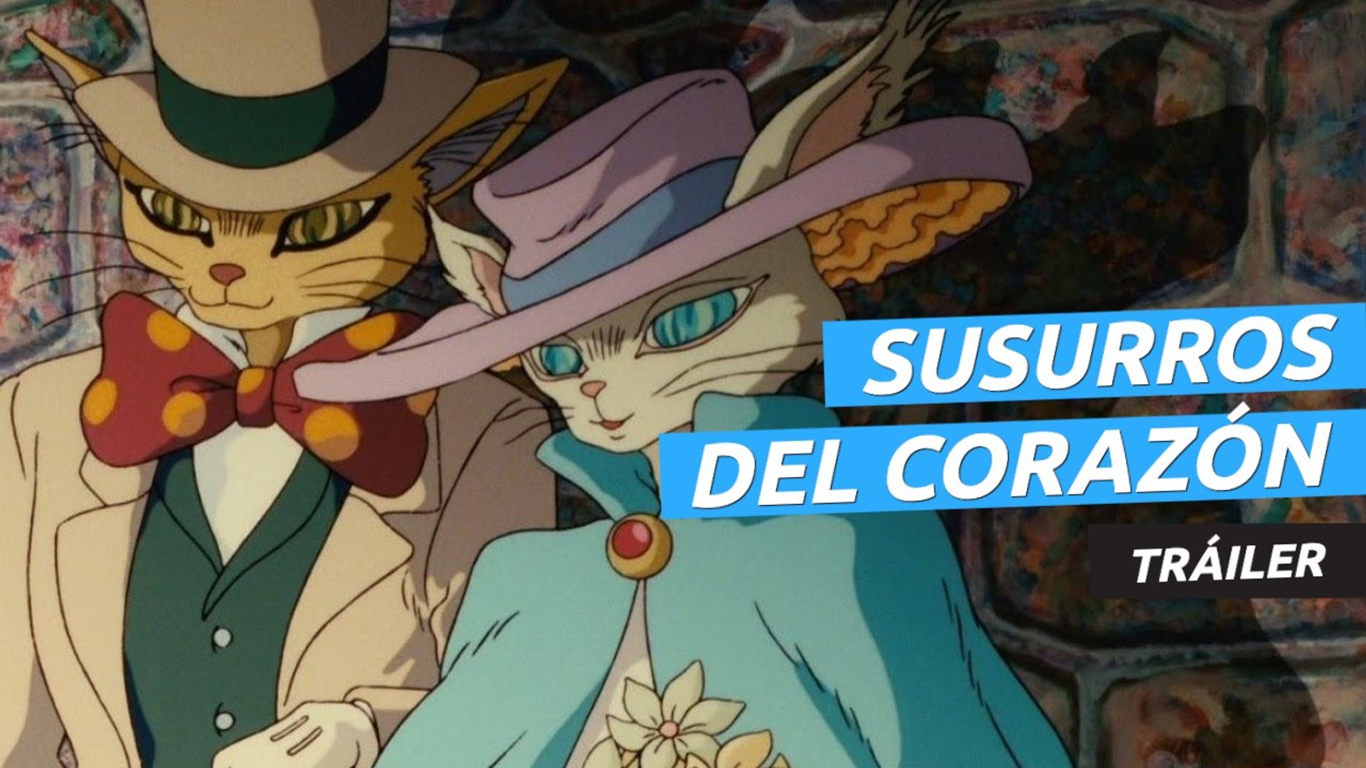 ⁣Tráiler de Susurros del corazón en japonés subtitulado al castellano