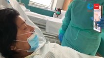 Reencuentro de una madre con su hija en el hospital 12 de octubre